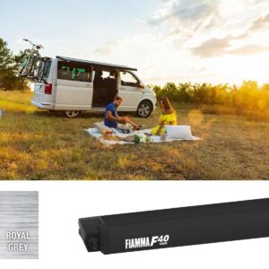 Fiamma F40Van 210 Awning – Deep Black (07503Q01R)