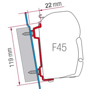 Fiamma Kit for Ford Hi Roof/Sprint/VW (98655-741)