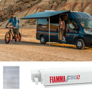 Fiamma Polar White F80S 320 Royal Blue Fabric (07830B01Q)