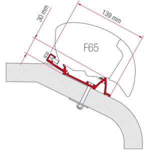 Fiamma Adapter LMC Liberty 4.0m (98655-776)