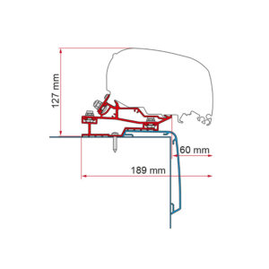 Fiamma Adapter Kit Rapido C Line 340 (98655Z120)
