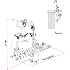 Fiamma Carry-Bike Backpack 4X4 (02093B38-)
